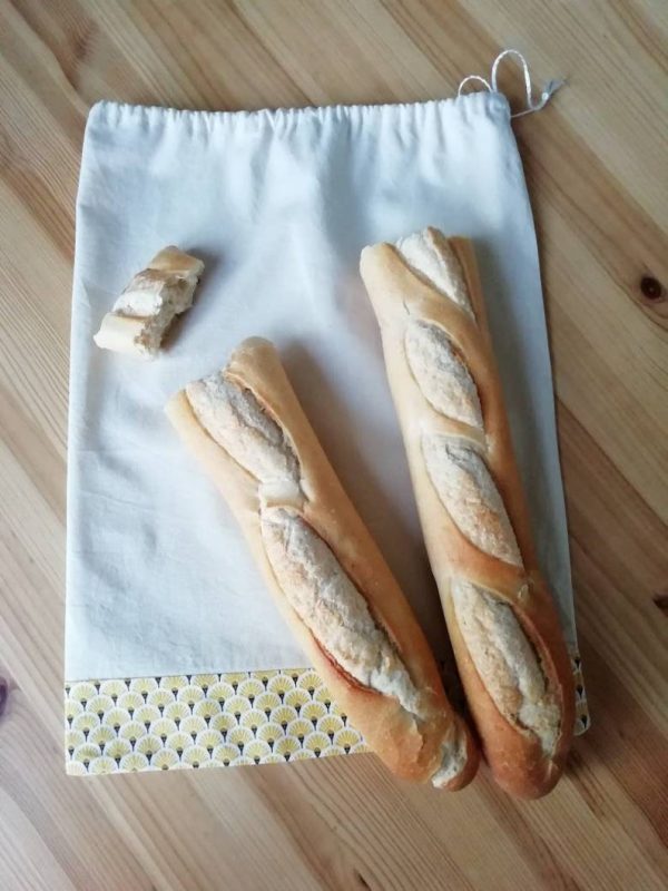 sac à pain en tissu